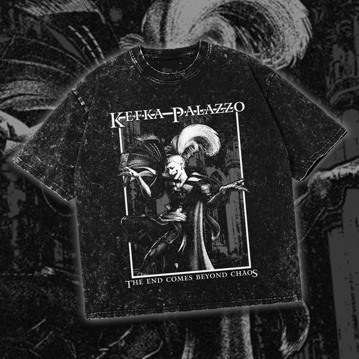 Kefka Palazzo | Gothic Oversized Shirt