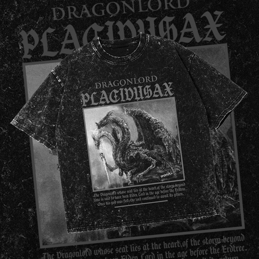 PLACIDUSAX | Oversized Gothic Soulsborne Shirt