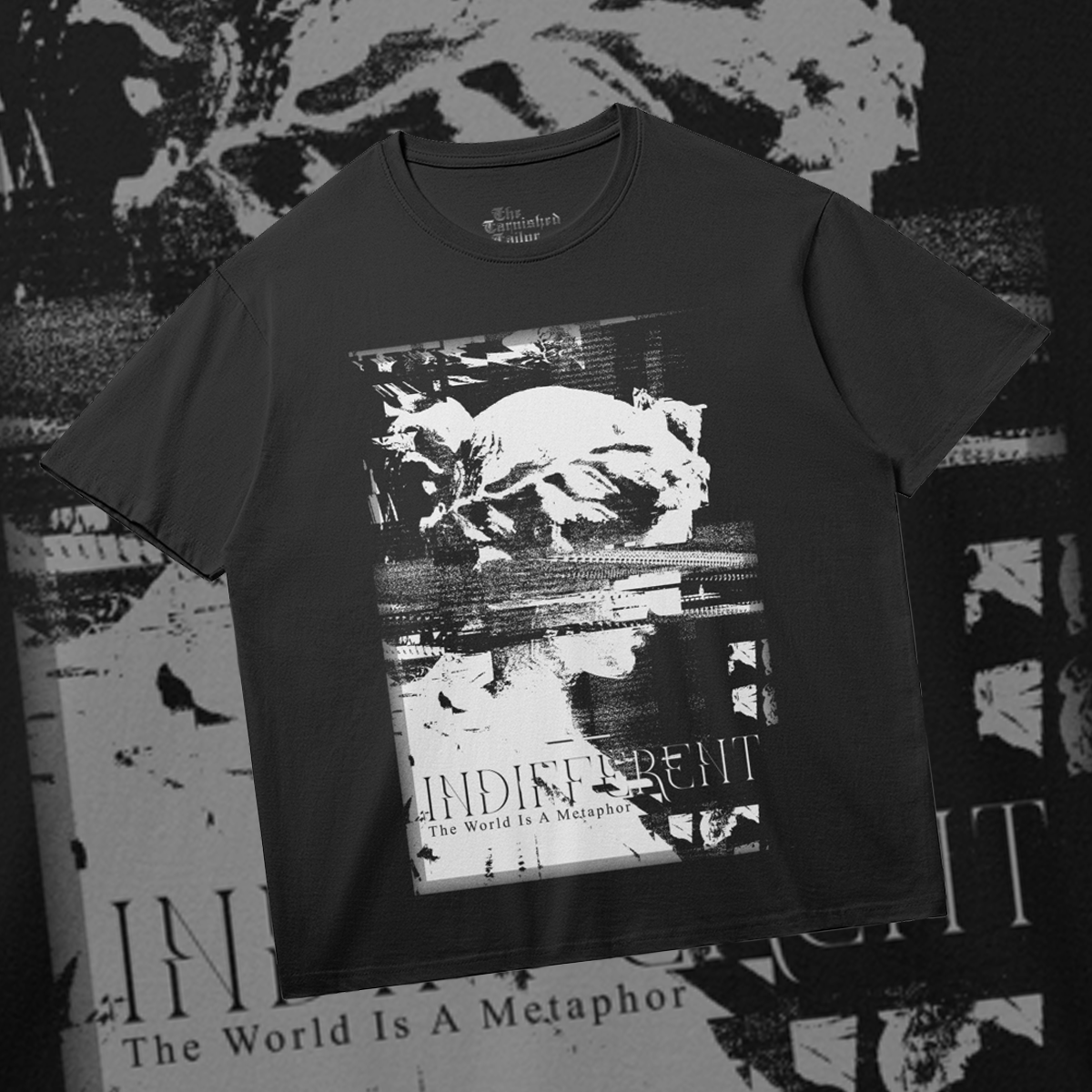 Indifferent | Dark Brutalism | Gothic Shirt