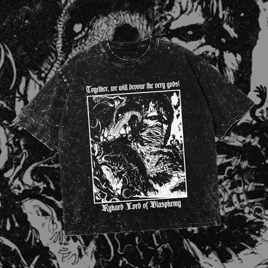 Rykard Lord of Blasphemy | Oversized Gothic Soulsborne Shirt