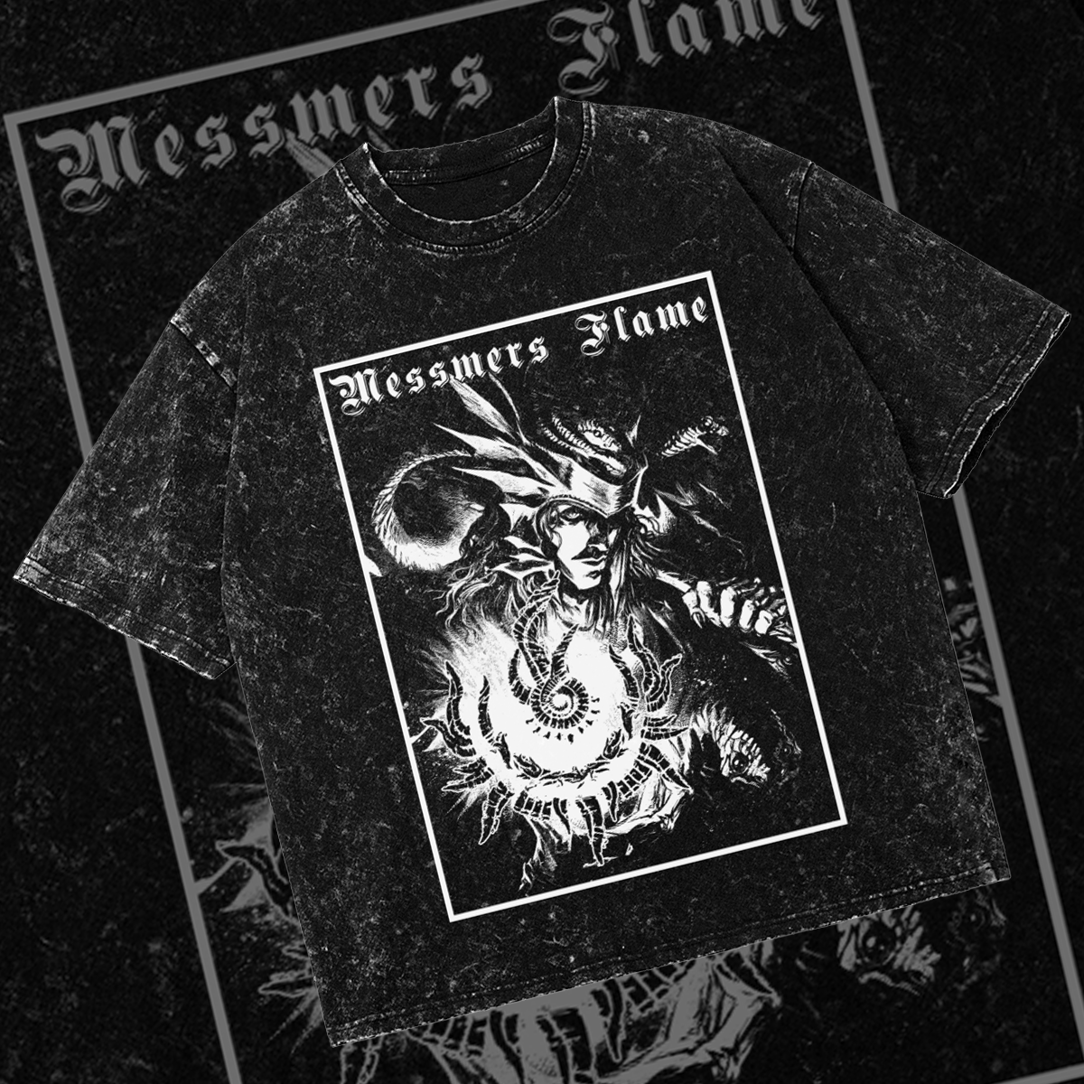 Messmer's Flame | Oversized Gothic Soulsborne Shirt