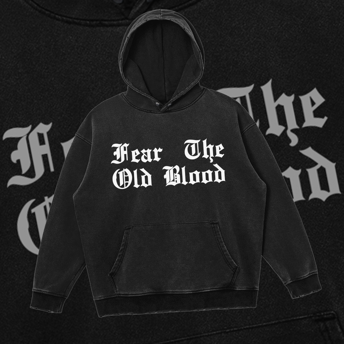 Fear The Old Blood | Oversized Gothic Soulsborne Hoodie