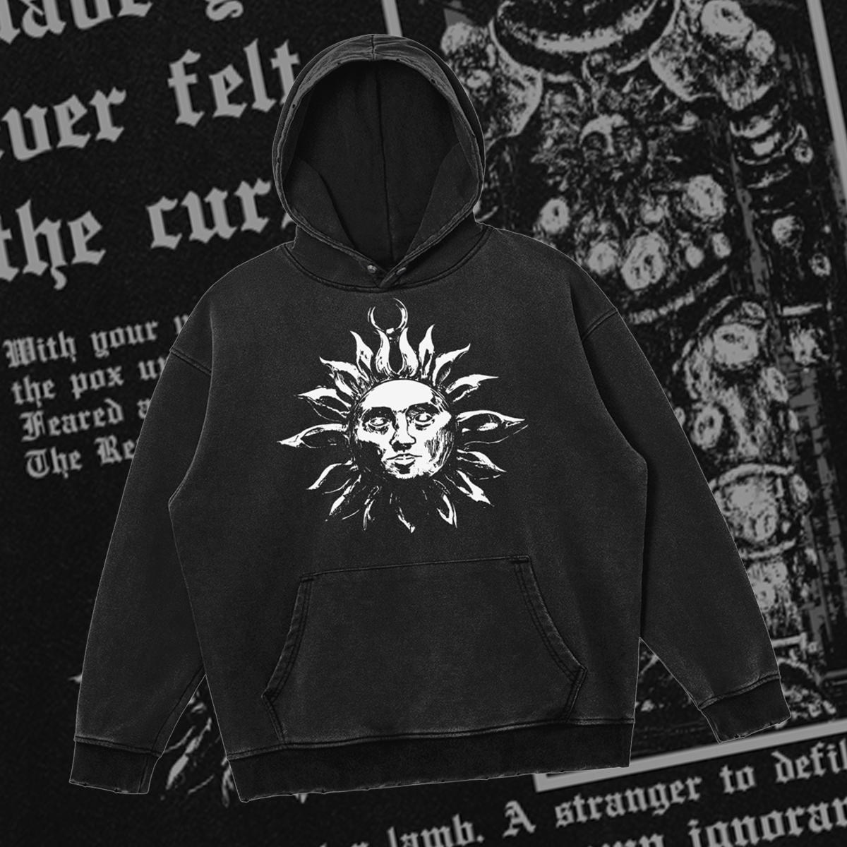 Dung Eater | Cursed Oversized Gothic Soulsborne Hoodie