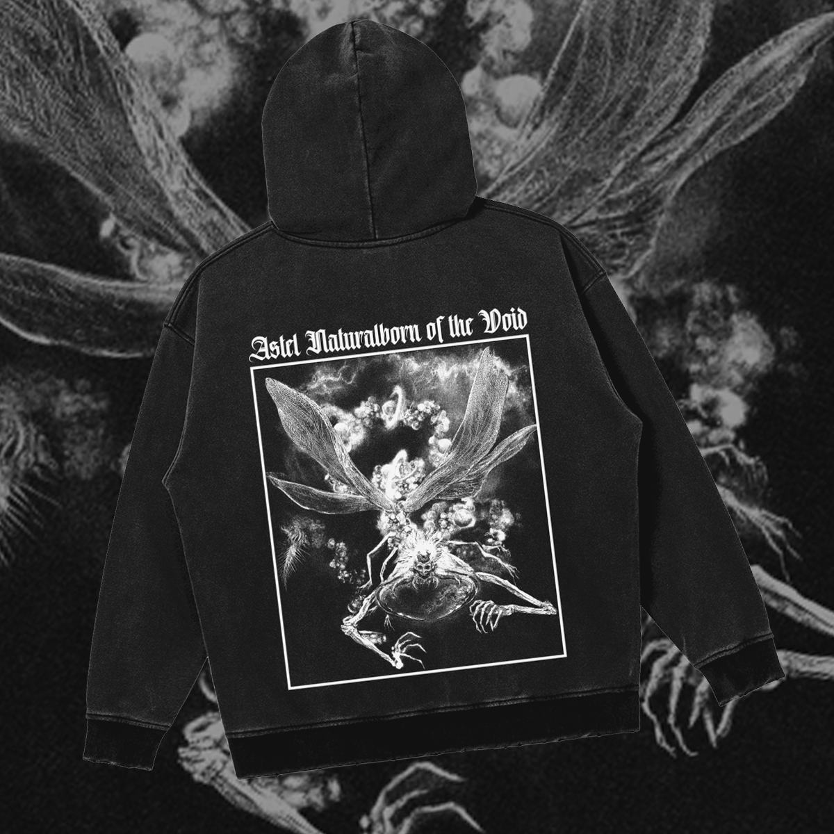 Astel Naturalborn of the Void | Oversized Gothic Soulsborne Hoodie