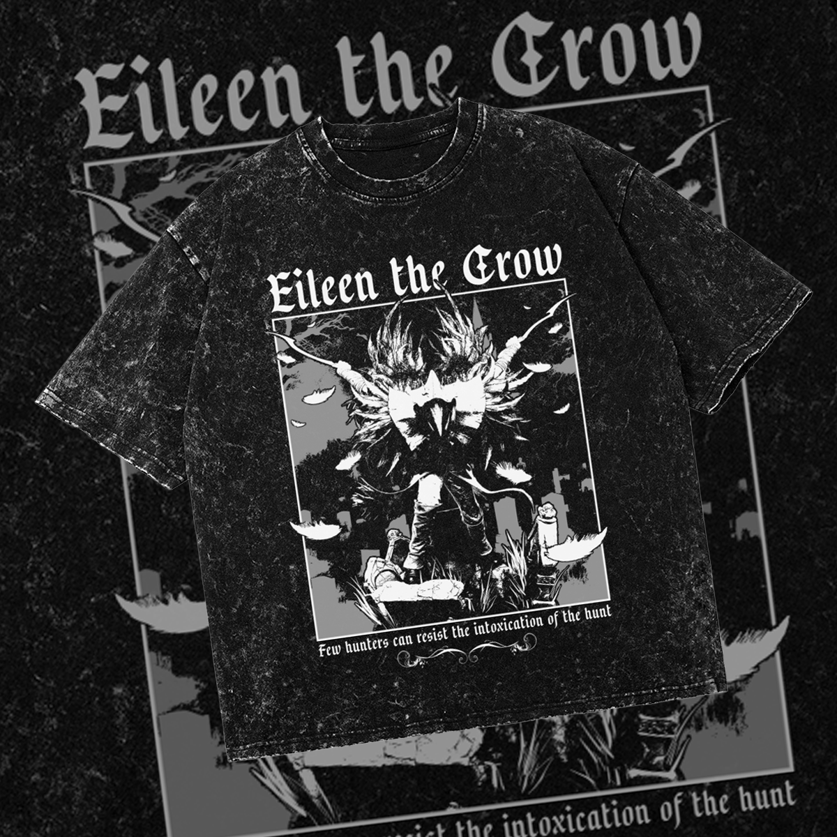 Eileen the Crow | Oversized Gothic Soulsborne Shirt