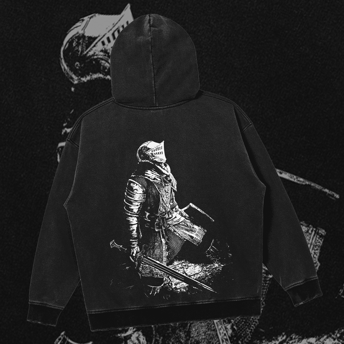 Ashen One | Oversized Gothic Soulsborne Hoodie