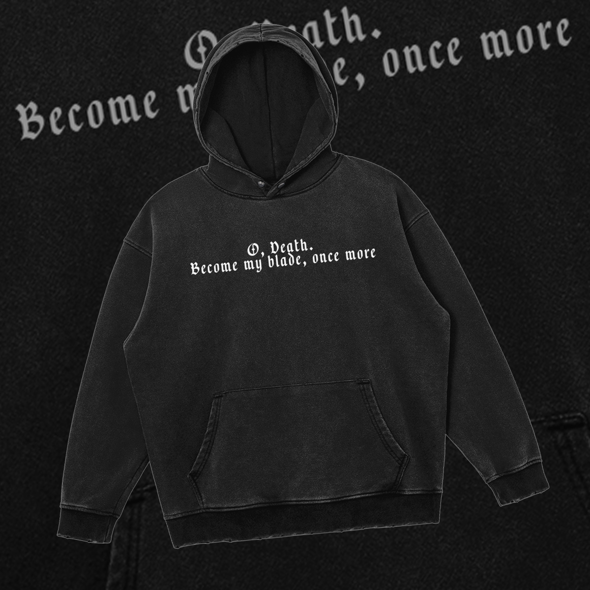 Maliketh The Black Blade | Oversized Gothic Soulsborne Hoodie