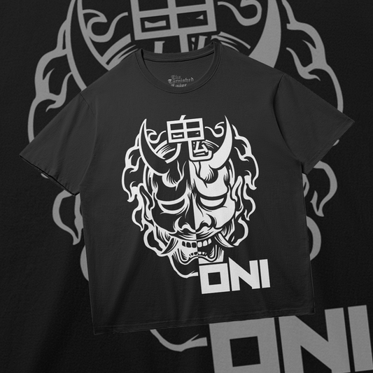 ONI | Japan Fashion | Gothic Kanji Shirt