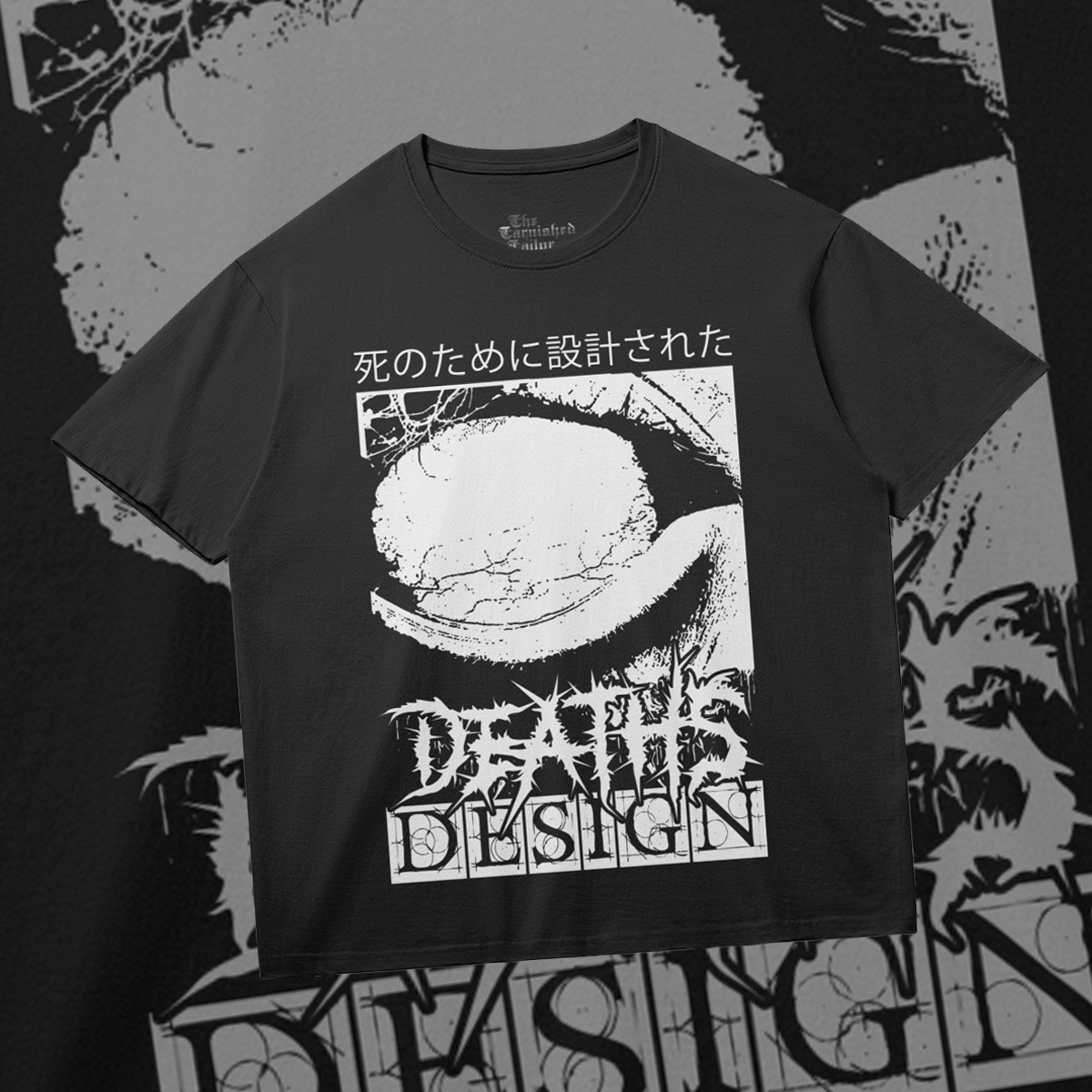 Deaths Design | Japan Style Brutalism | Gothic Shirt