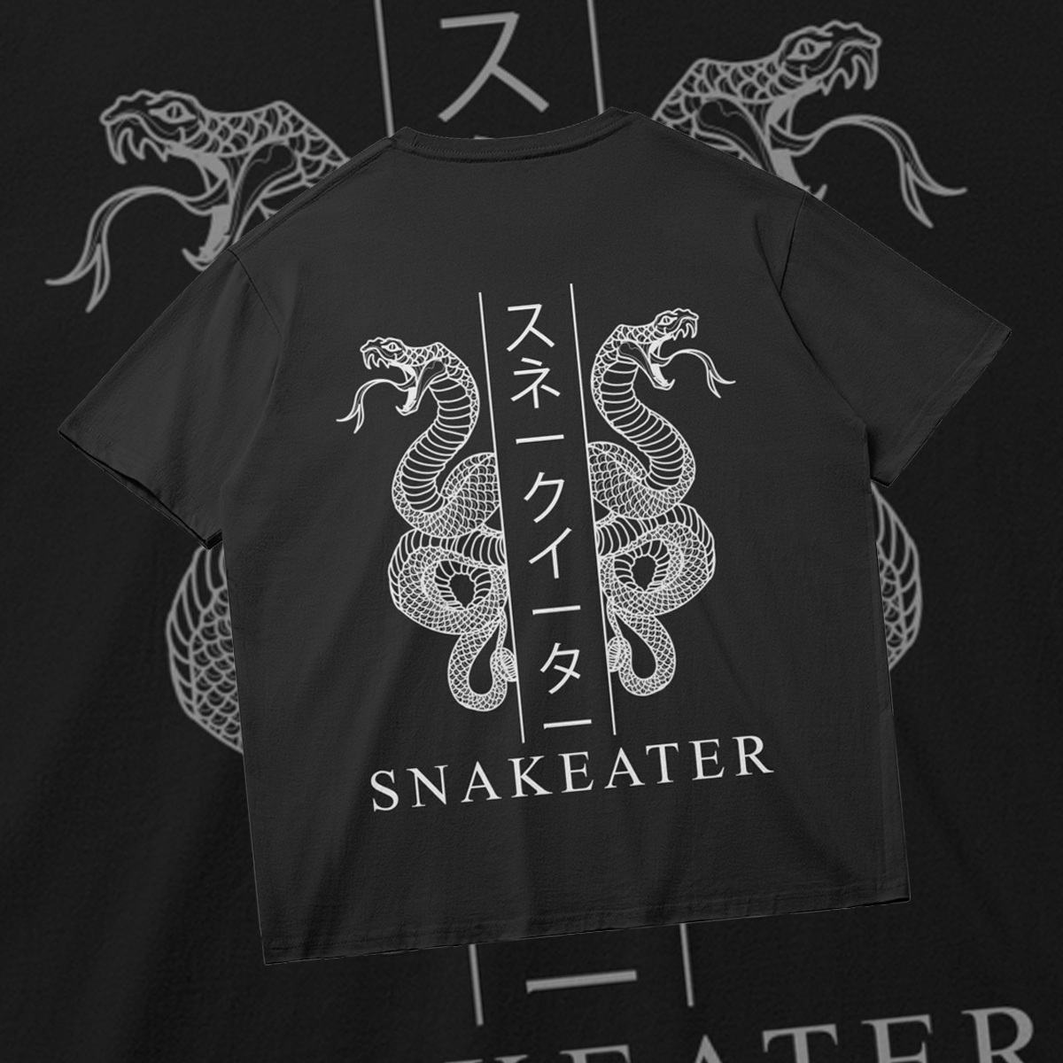 Snake Eater | Japan Style Brutalism | Gothic Shirt