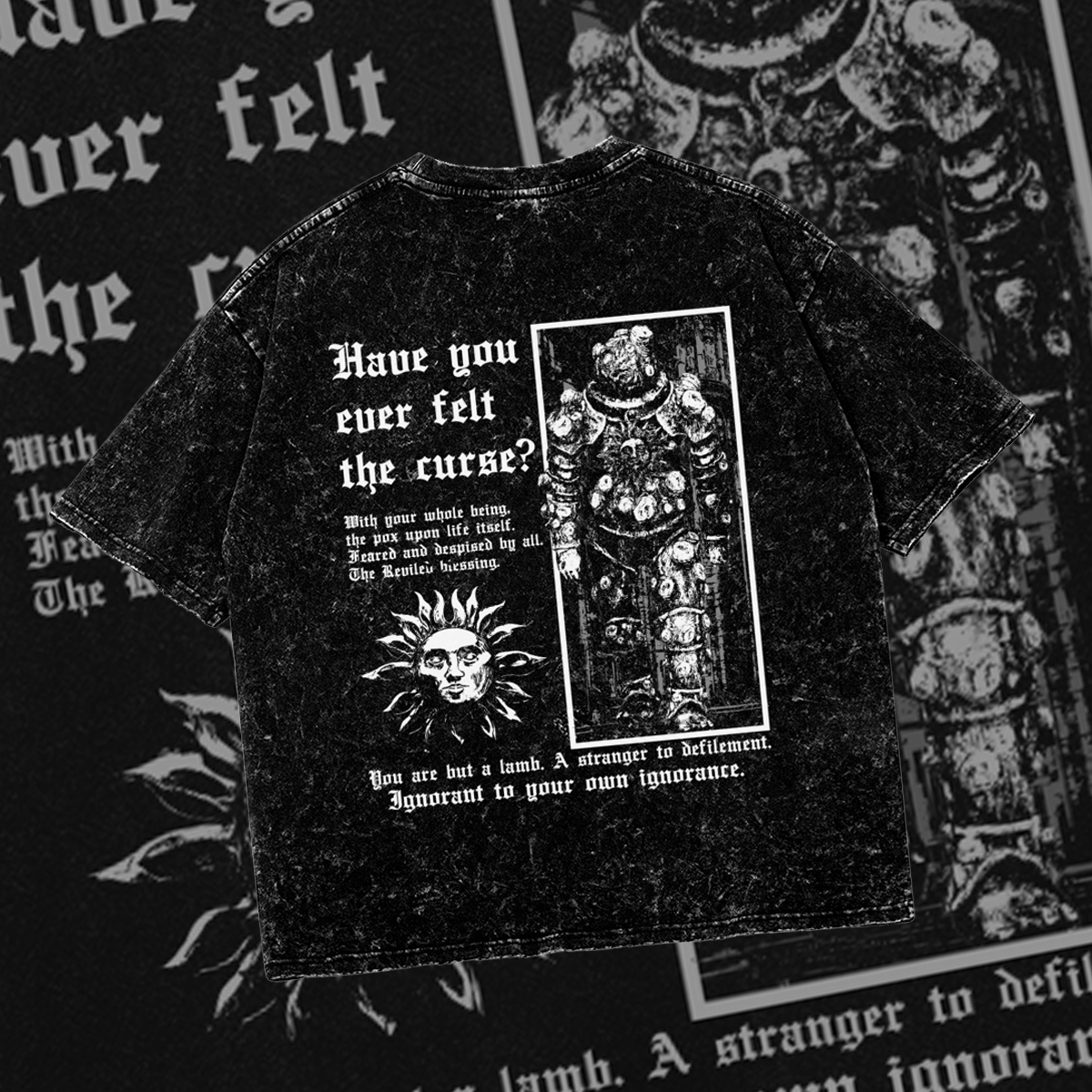 Kill Defile | Dung Eater | Oversized Gothic Soulsborne Shirt