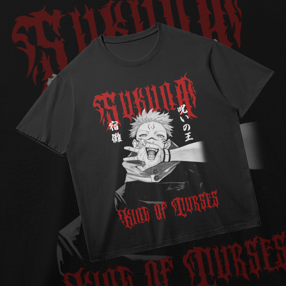 Sakuna King Of Curses | Gothic Anime Manga Shirt