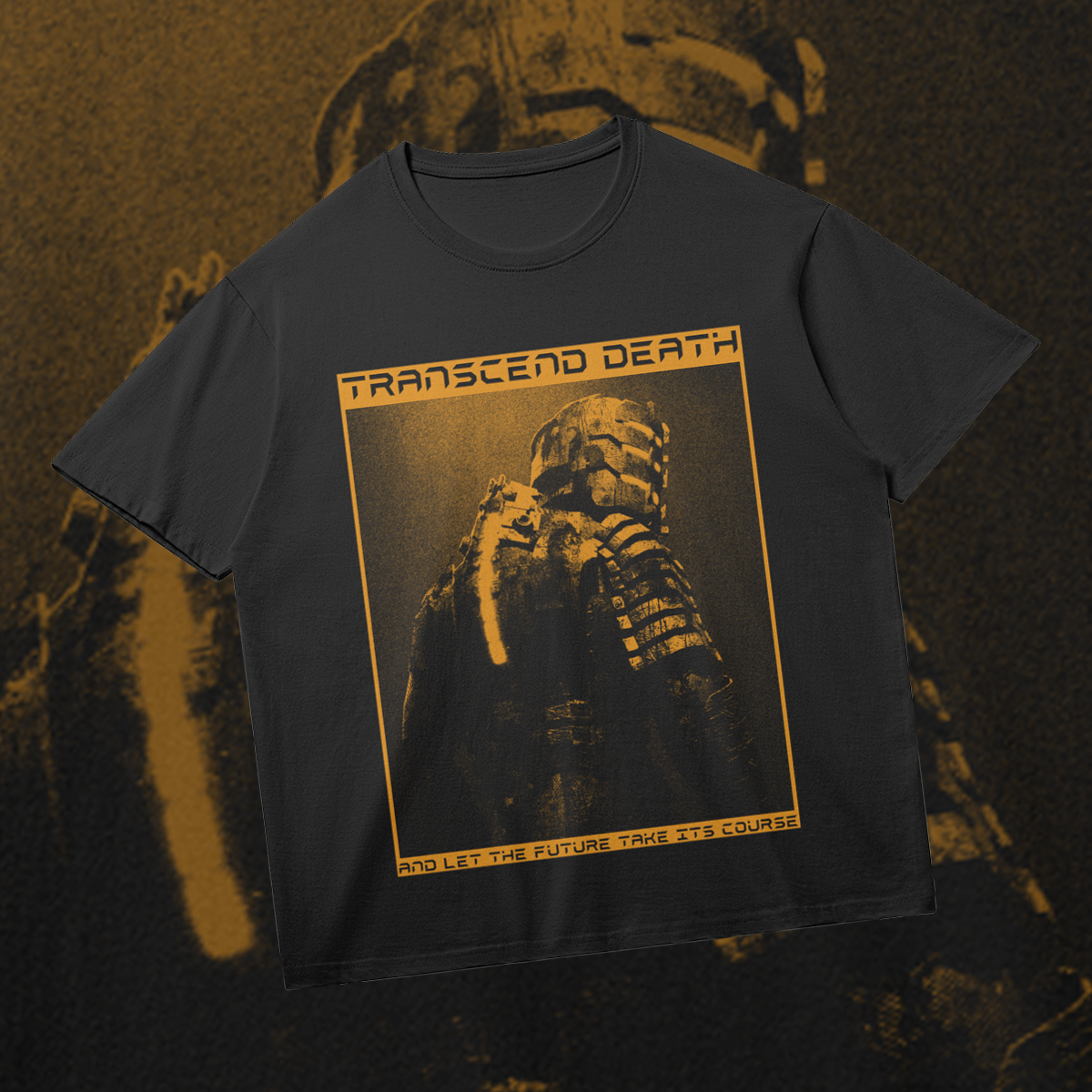 Transcend Death | Retro Horror Game Fan | Space Horror Shirt