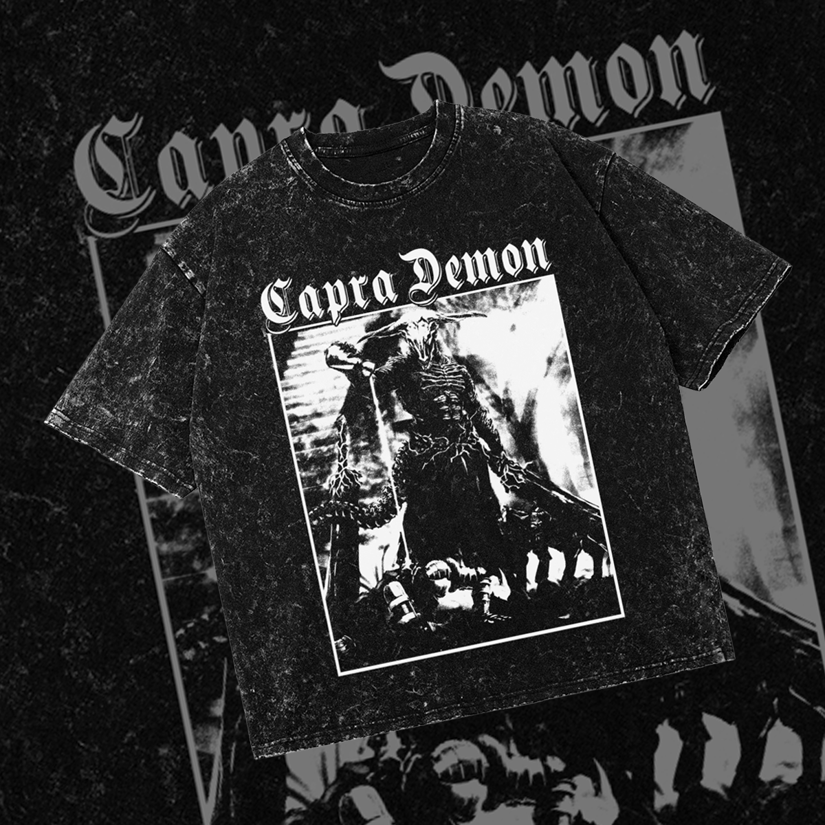 Capra Demon | Oversized Gothic Soulsborne Shirt