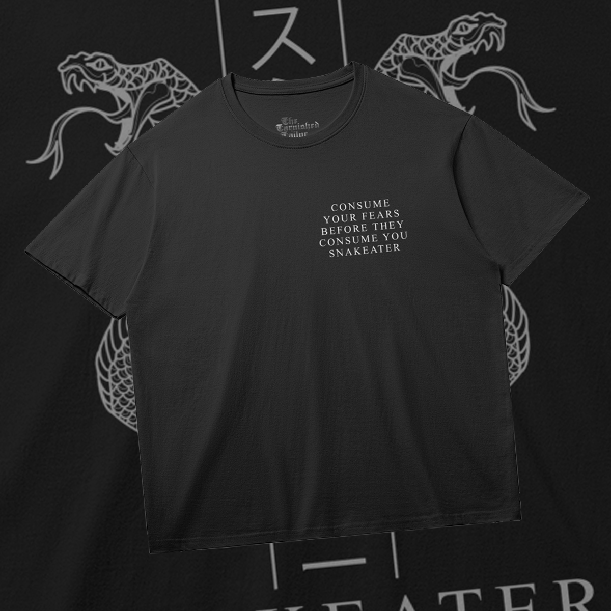 Snake Eater | Japan Style Brutalism | Gothic Shirt