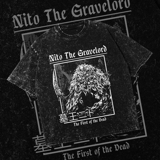 Nito The Gravelord | Oversized Gothic Soulsborne Shirt